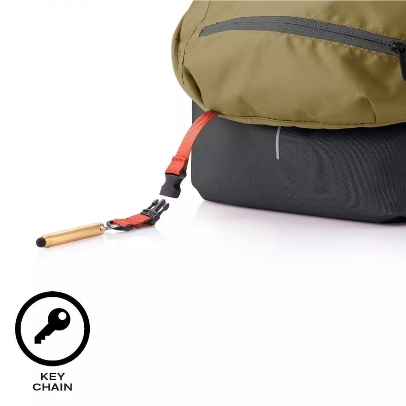 Mochila de lazer XDDESIGN Bobby Soft com compartimento para portátil de 15,6 polegadas, 16 l, PET, preto