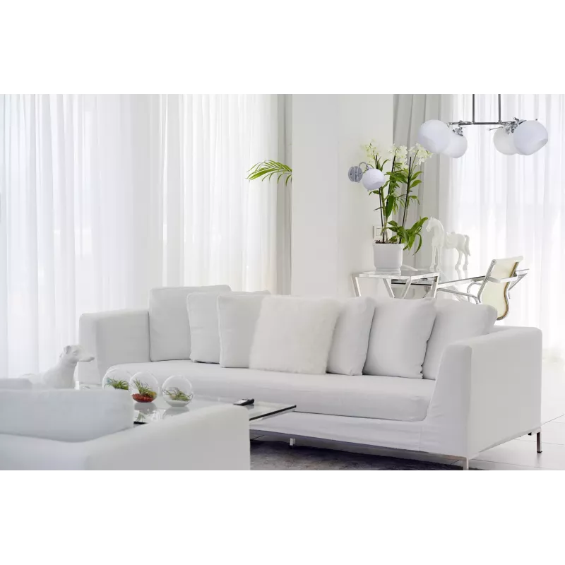 Aplique de parede individual clássico Activejet IRMA níquel E27 para sala de estar