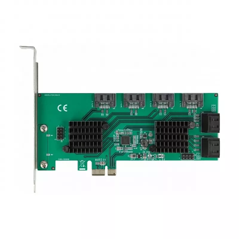 Placa DeLOCK 8 portas SATA PCI Express x1 formato Low-Profile