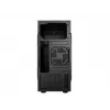 Caixa de PC NATEC Helix Mini Tower preto — microATX/Mini-ITX, 3×3,5 polegadas + 5×2,5 polegadas, GPU 33 cm, ligações USB-C/USB-A