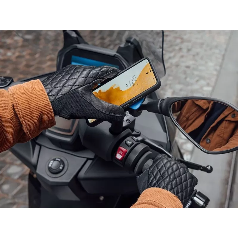 Quad Lock Suporte para espelho Suporte passivo Telemóvel/Smartphone Preto, Azul