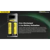 Carregador de baterias Nitecore Ci12 carregador USB universal para Li‑Ion, NiCd, NiMH, entrada 3A 5/9/12V, caixa de plástico
