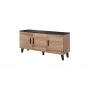 Aparador cama sideboard LOTTA 150 3D carvalho wotan + preto mate