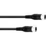 Cabo DIN 8 pinos Omnitronic 30209160, 3 m de comprimento