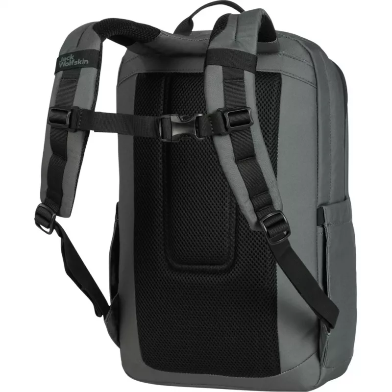 Mochila Jack Wolfskin Smileyworld – verde/cinzento, 22 L