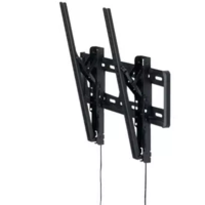 HAGOR BL Tilt 400 - Kit de montagem (suporte de parede) - para ecrã plano - Preto - Tamanho do ecrã: 81-124 cm (32-49) - Interface de montagem: até 400 x 400 mm