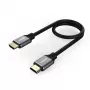 Unitek C137W cabo HDMI 2.1, 1,5 m, 48 Gbps, 8K@60Hz, 4K@120Hz, eARC, conectores dourados, preto