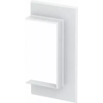 OBO Bettermann Tampa de extremidade de parede G-KWAO70130RW branco puro tipo aberto (6274820)