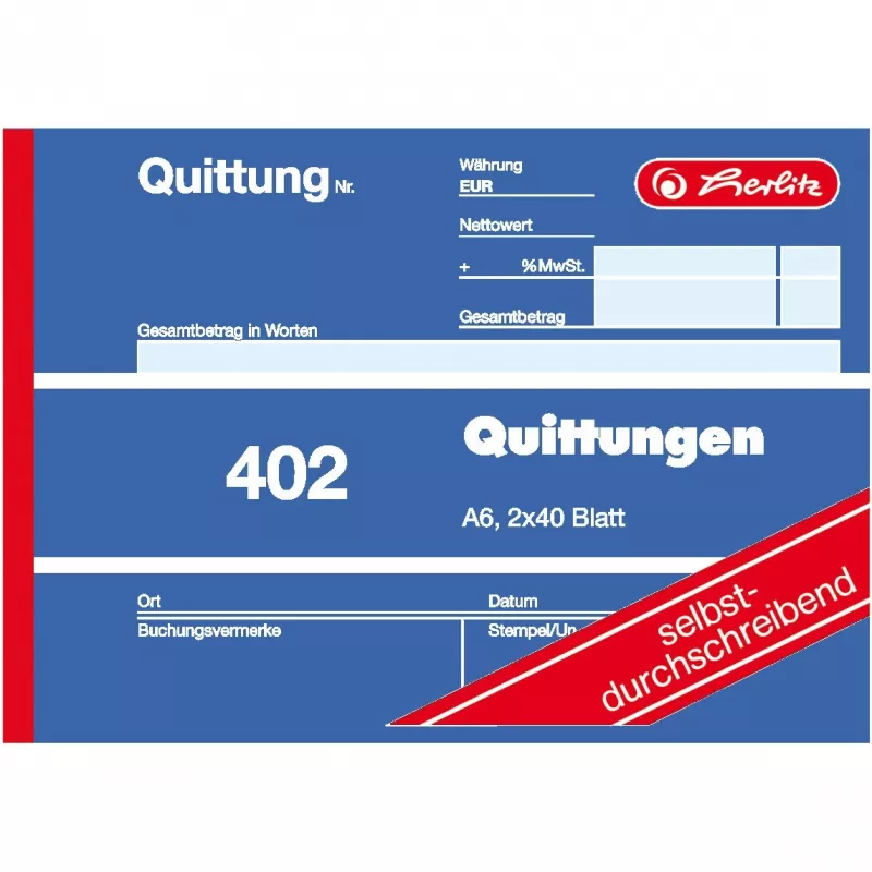 Formulário comercial Herlitz 886622