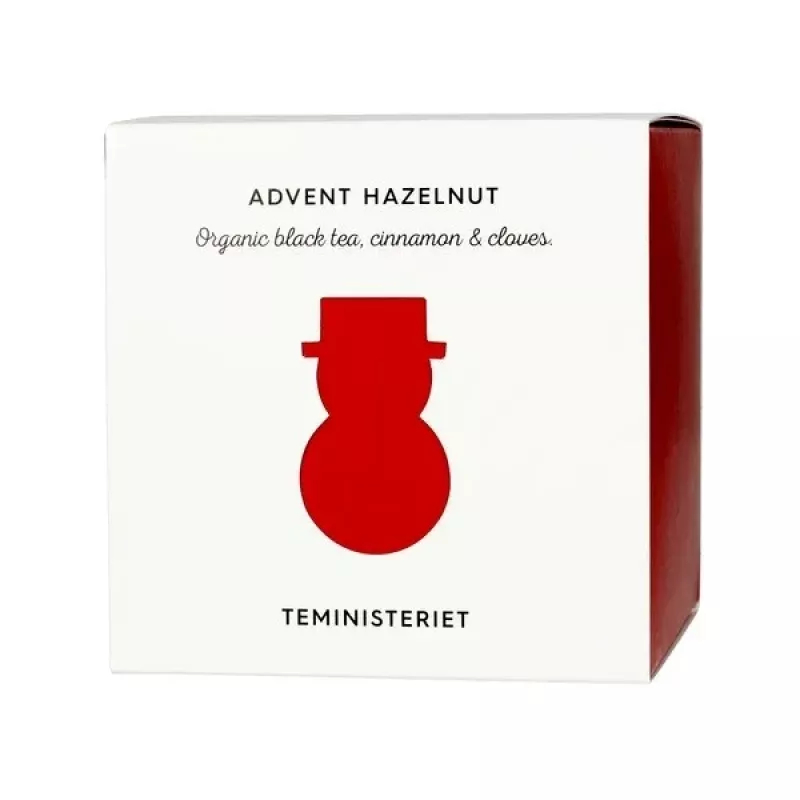 Chá preto solto Advent Hazelnut 100g - Teministeriet
