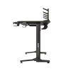 Secretária GameMax D140-CARBON — Secretária gaming/escritório, peso líquido 20,5 kg, dimensões brutas 125×795×682 mm