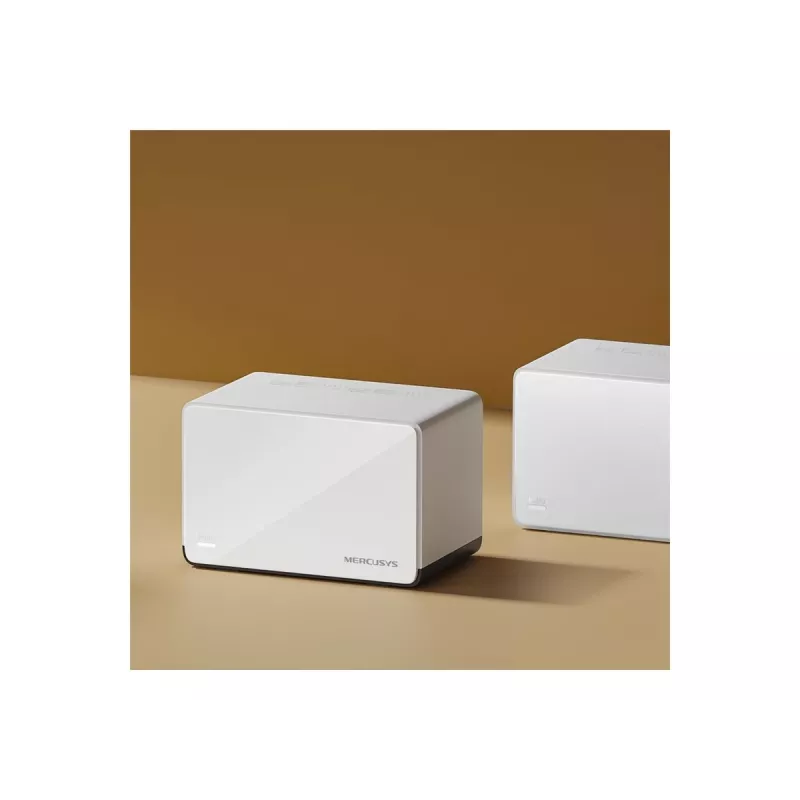 Router wireless MERCUSYS Halo H85X pack de 2 Dual-Band Wi‑Fi 6 até 3000 Mbit/s Sistema Mesh