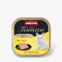 Alimento húmido para gatos Animonda Vom Feinsten Mildes Menü Peru Queijo 100 g, sem cereais, gatos adultos, tigela