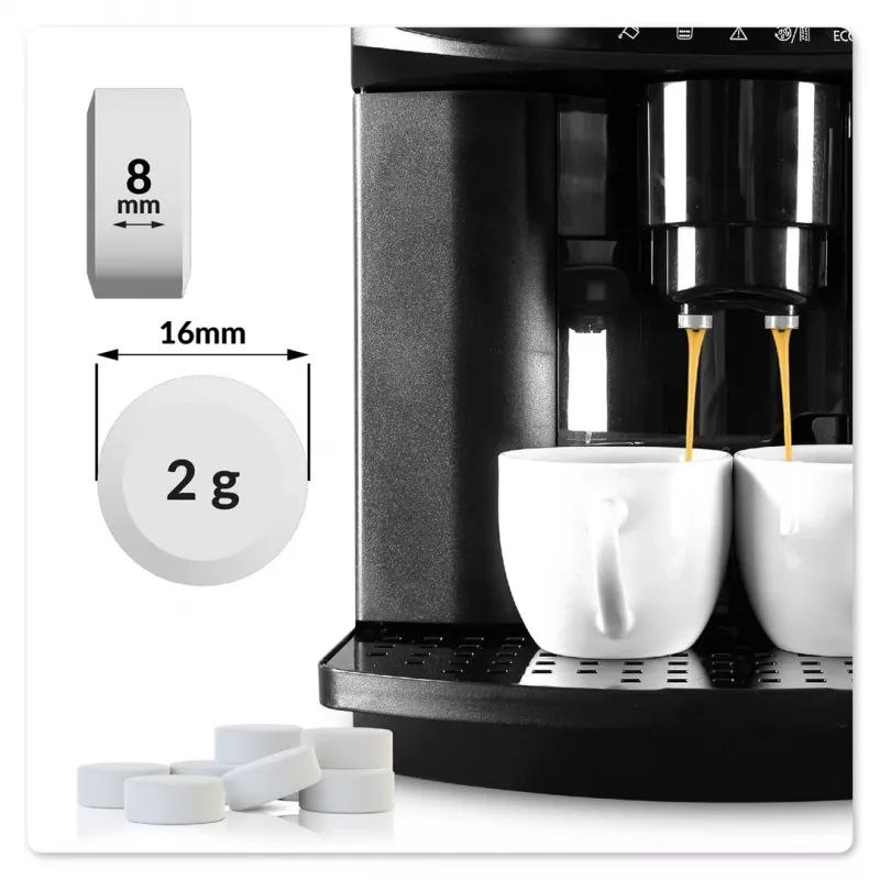 Pastilhas de limpeza para máquinas de café Frischer 60 unid.