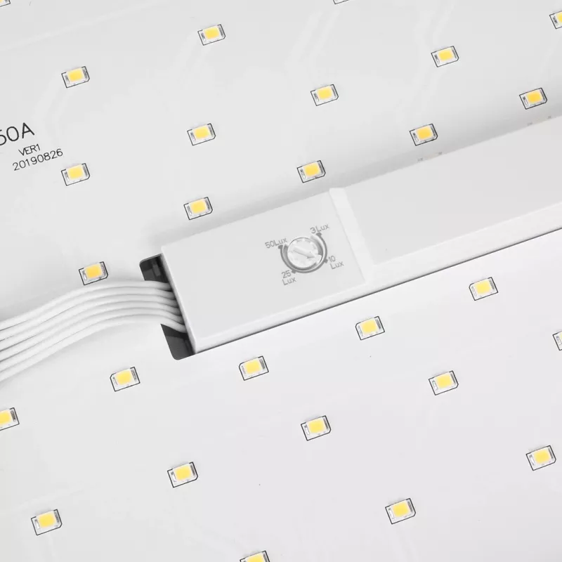 Maclean MCE292 W candeeiro LED com número de porta e sensor crepuscular, 12 W, 950 lm, IP65, branco