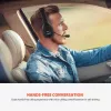 Headset Bluetooth Audiocore 74452 auscultadores cancelamento de ruído microfone call center Google Siri escritório sem fios