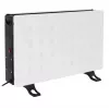 Aquecedor elétrico convector NOVEEN CH8000 — 2000 W, 3 níveis de potência, temporizador, comando, branco