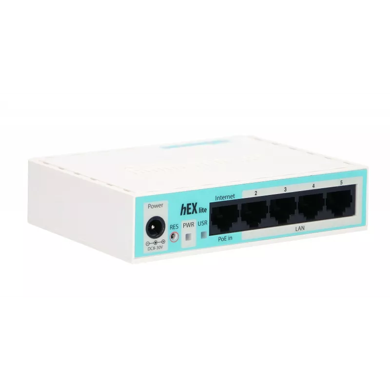 Router com fios Mikrotik hEX lite branco