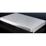 Placa de teto Rittal AX 2361.010 — aço inoxidável, 300×210×37 mm