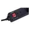 Proteção contra sobretensões Gembird SPG5-C-10 preto 5 tomadas AC 250V 3m