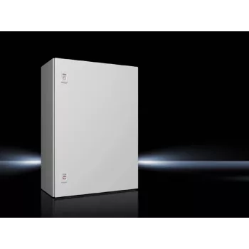 Caixa elétrica Rittal AX 1057.000, aço inoxidável, IP66, 500×250×700 mm