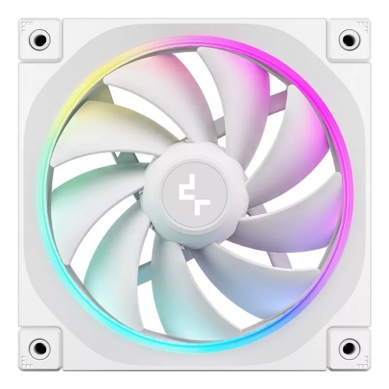 DeepCool FL12 WH ventoinha de caixa, 120 mm, 500–2150 rpm, 32 dB, 12 V, branco