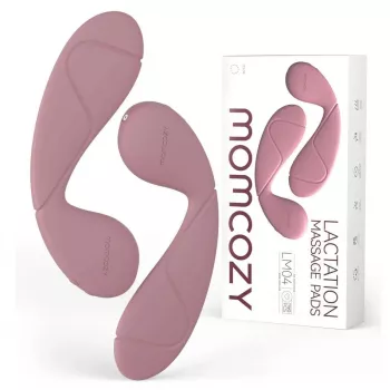 Massajador de lactação mamária Momcozy LM04 com 2 almofadas de massagem