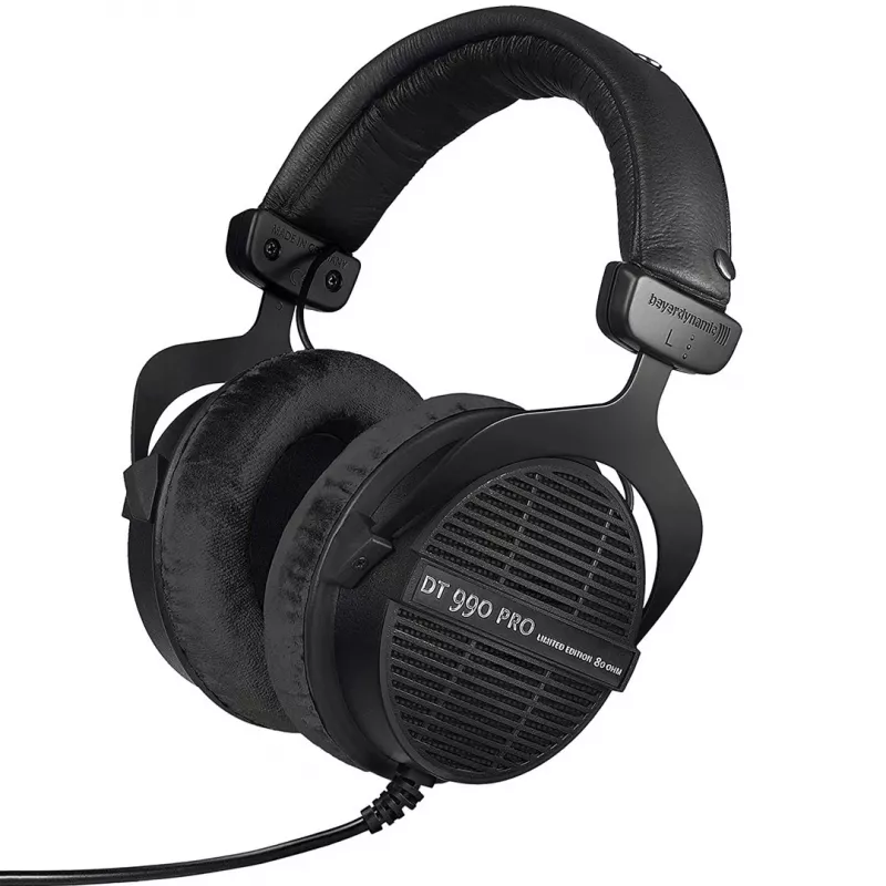 Beyerdynamic DT 990 PRO 80 Ω Preto Limited Edition - Auscultadores de estúdio abertos