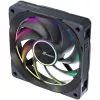 Ventoinha Seasonic MagFlow ARGB 12 cm 2000 RPM preta