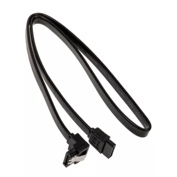 Cabo SATA Akasa Proslim 90° 50 cm — cabo de dados SATA em ângulo reto, 50 cm