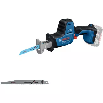 Serra sabre a bateria GSA 18V-24 Professional solo, 18 Volt (Azul/Preto, sem bateria e carregador)