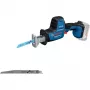 Serra sabre a bateria GSA 18V-24 Professional solo, 18 Volt (Azul/Preto, sem bateria e carregador)