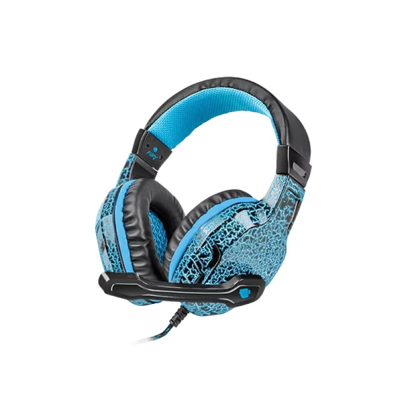 Auscultadores para gamers Fury Hellcat iluminação LED