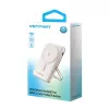 Powerbank Vention 10000mAh magnética sem fios 20W — 10000 mAh, saída 3 A, USB-C, branco