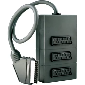 Adaptador SCART Schwaiger SCV7030 533 1x SCART 3 saídas