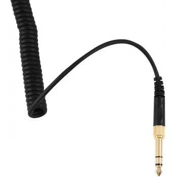 Cabo de substituição reto para Beyerdynamic DT 770 PRO, preto