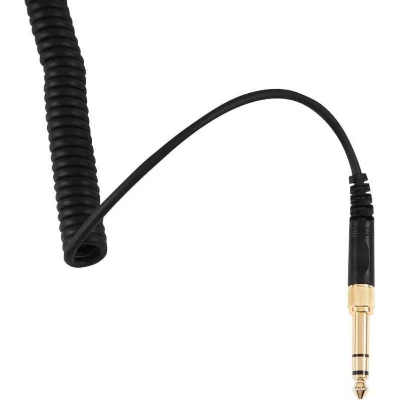 Cabo de substituição reto para Beyerdynamic DT 770 PRO, preto