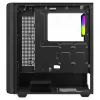 Savio Noctis Glass RGB Cube caixa para PC, ATX/Micro-ATX/Mini-ITX, frente de vidro temperado, ventoinhas RGB, preta