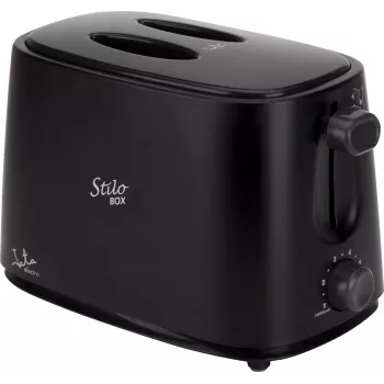 Torradeira JATA TT631 2 fatias 750 W preta em aço inoxidável