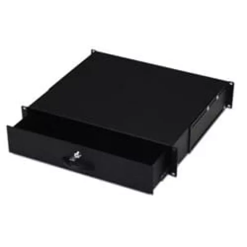 Gaveta para teclado com armazenamento de documentos Digitus DN-19 KEY-2U-SW