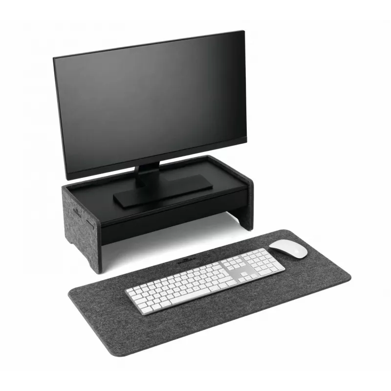 Gaveta Durable 508201 acessório para suporte de monitor Preto Metal 468 mm de largura 221 mm de profundidade 53 mm de altura