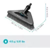 Gardena Cleansystem escova com cabo soft flex, 18812-20