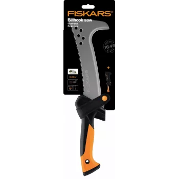 Serra manual Fiskars 1051233 serra de arco 23 cm preta, laranja, prateada