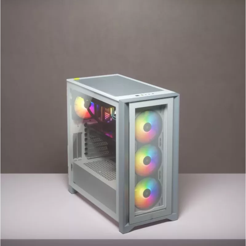 Corsair iCUE 4000X RGB Midi Tower branco