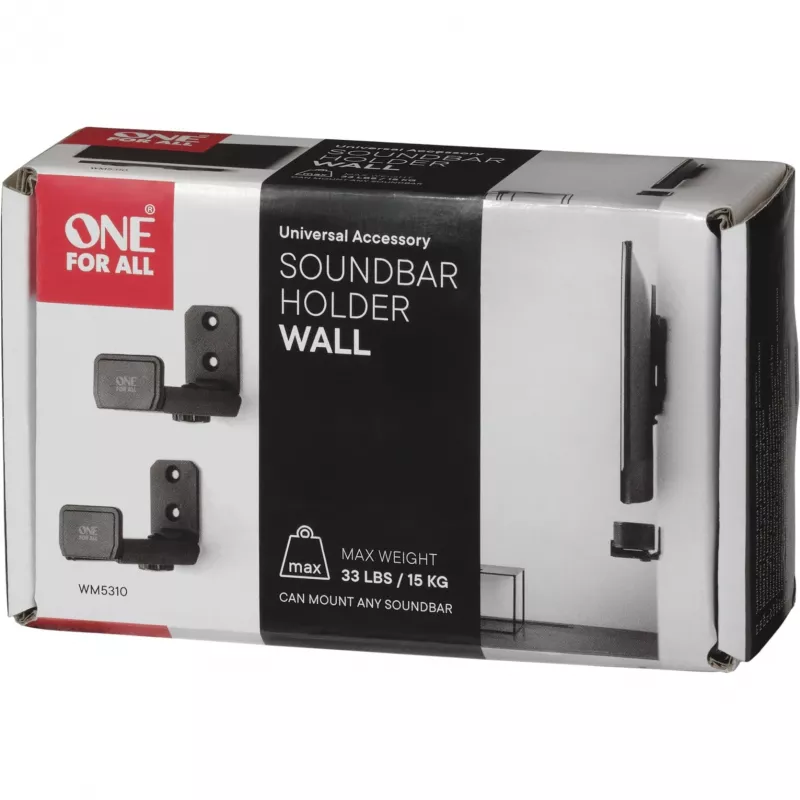 One for All Suporte de parede para barra de som FLAT WM5310 (WM5310)
