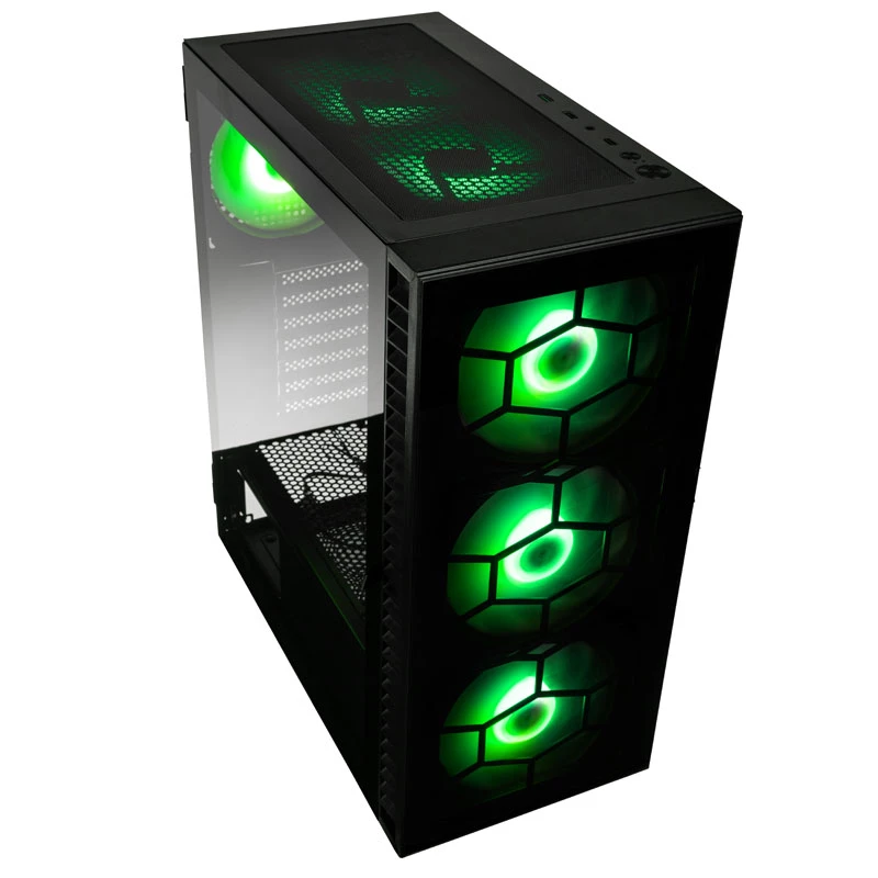 Kolink Observatory HF Plus Glass ARGB Midi-Tower - preto