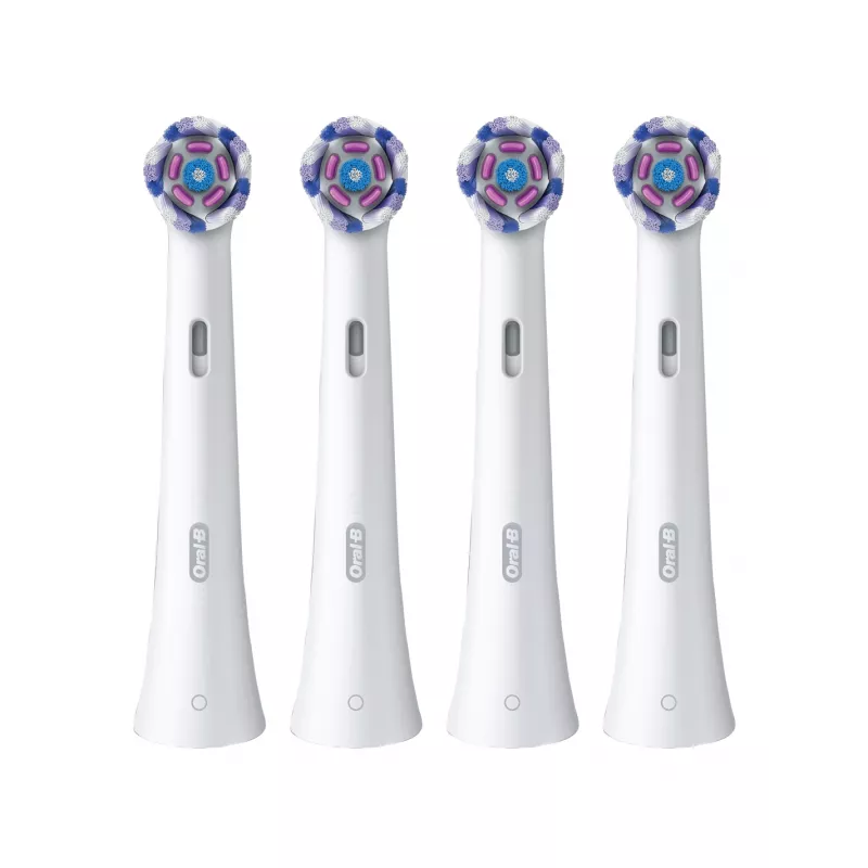 Escova de encaixe Oral-B iO Radiant EB4 — pack de 4 escovas de substituição