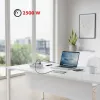 Extensão elétrica MACLEAN MCE392 W — 4 tomadas F, 3×USB A, 110–240 V, 2,1 A máx, 2500 W, cabo de 1,5 m, branco