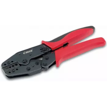 Alicate de cravar cabos Cimco 10 6144 ferramenta de cravar preto vermelho