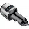 Transmissor FM 4smarts 456201 isqueiro preto prateado AM FM Bluetooth